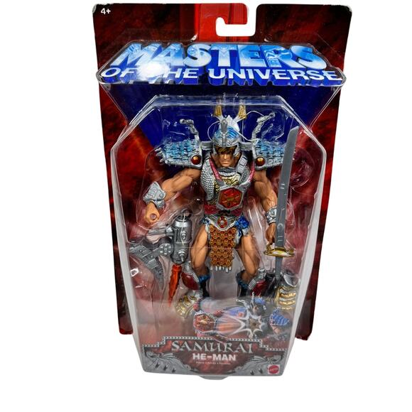 Masters of the Universe Samurai He-Man Action Figure MOTU 2002 Mattel - Picture 1 of 7